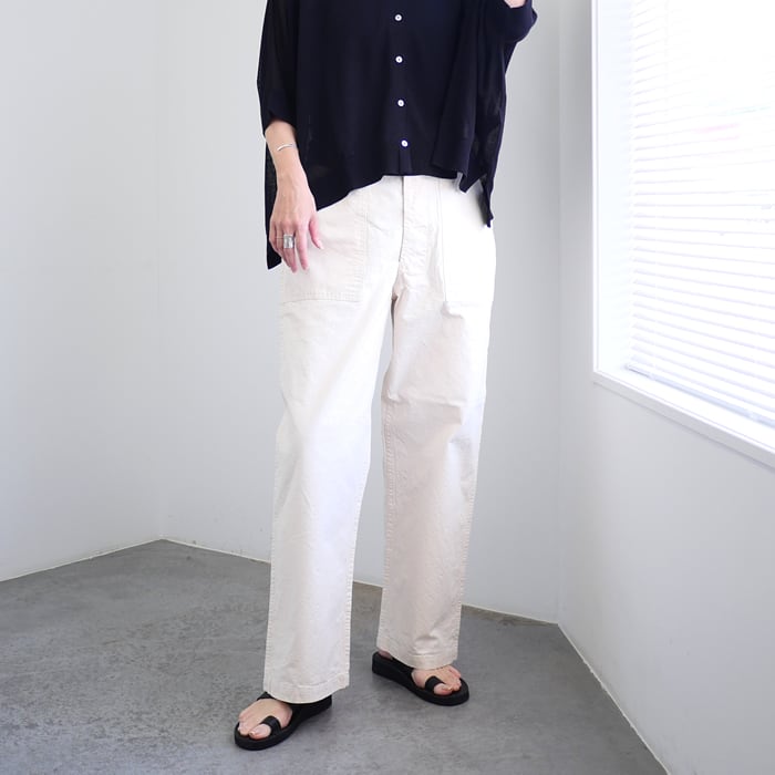 orSlow（オアスロウ） サマーファティーグパンツ[01-5103] | tile