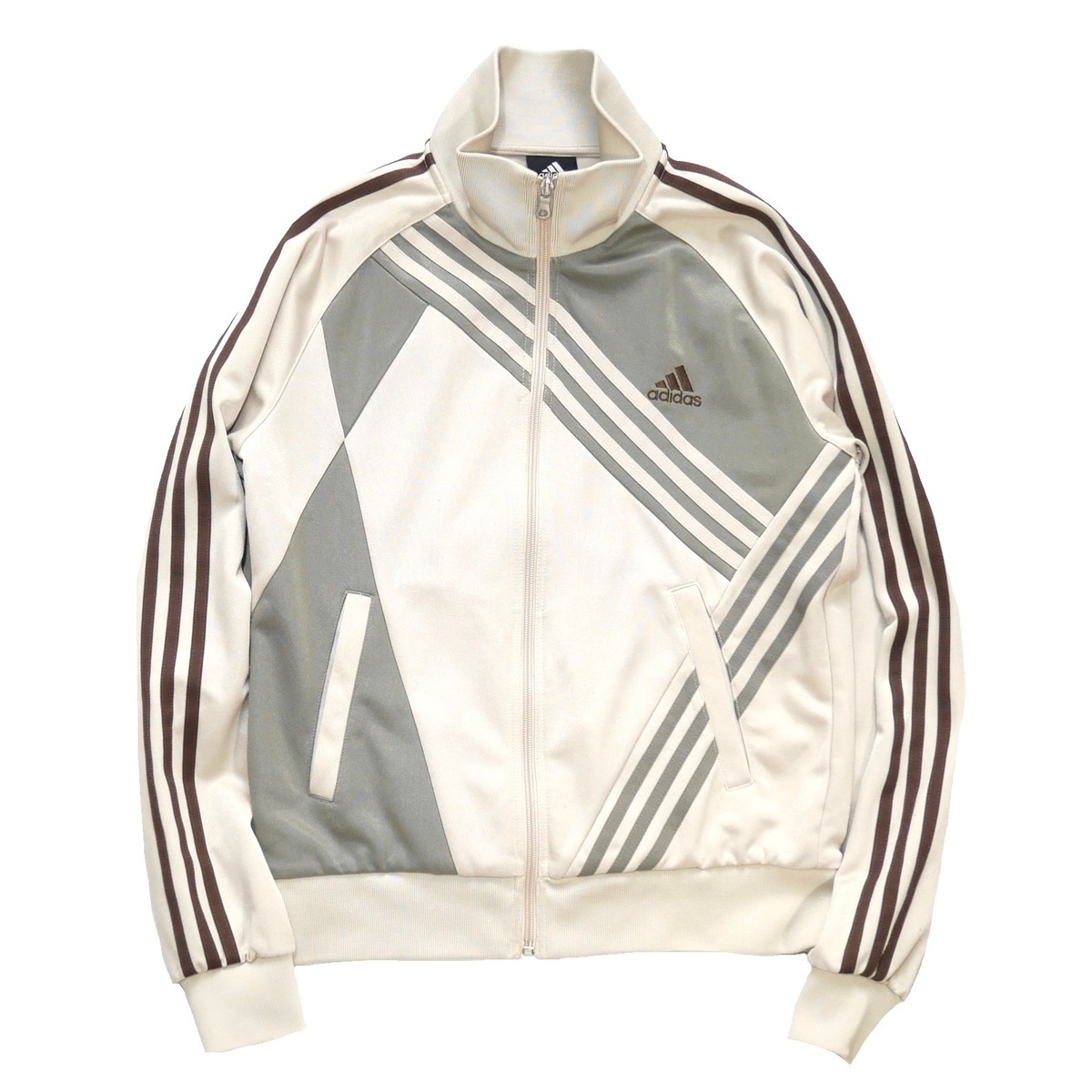 adidas Design track jacket ''BEI'' SWIRLY EYES