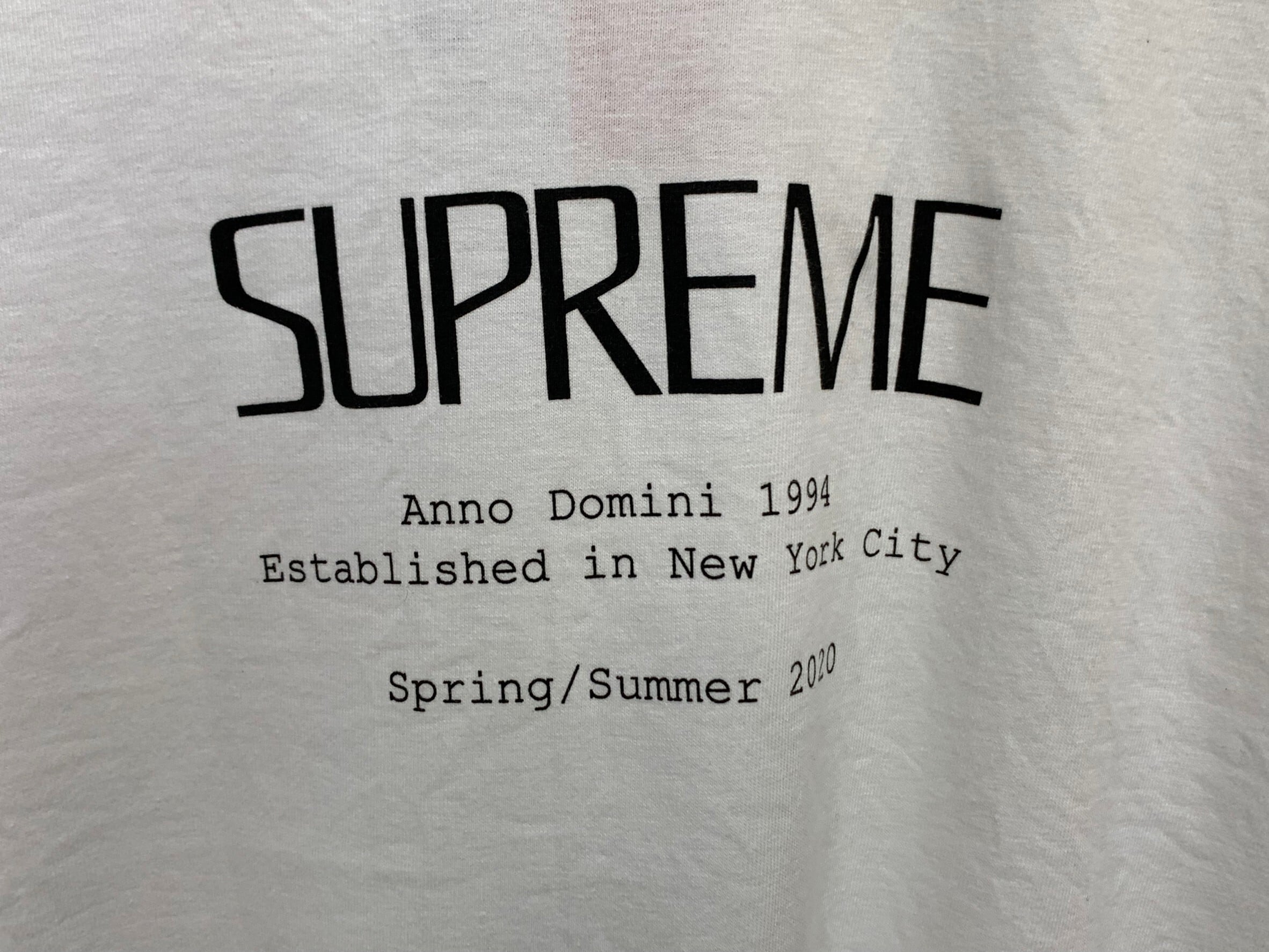 Supreme Anno Domini Tee Black