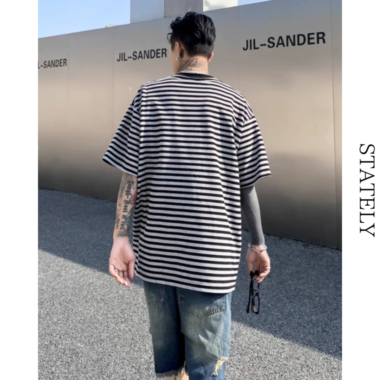 Border Graffiti ボーダーTee_T305・画像3