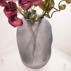 輸入品 フラワーベース ガラス 造花付き ナチュラル 花瓶 雑貨 モダン 北欧 モデルルーム 展示品