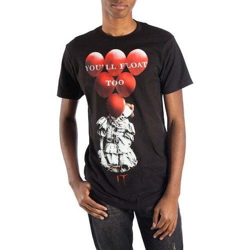 IT イット それが見えたら、終わり。"YOU'LL FLOAT TOO" ペニーワイズ Tシャツ U.S.A.size L