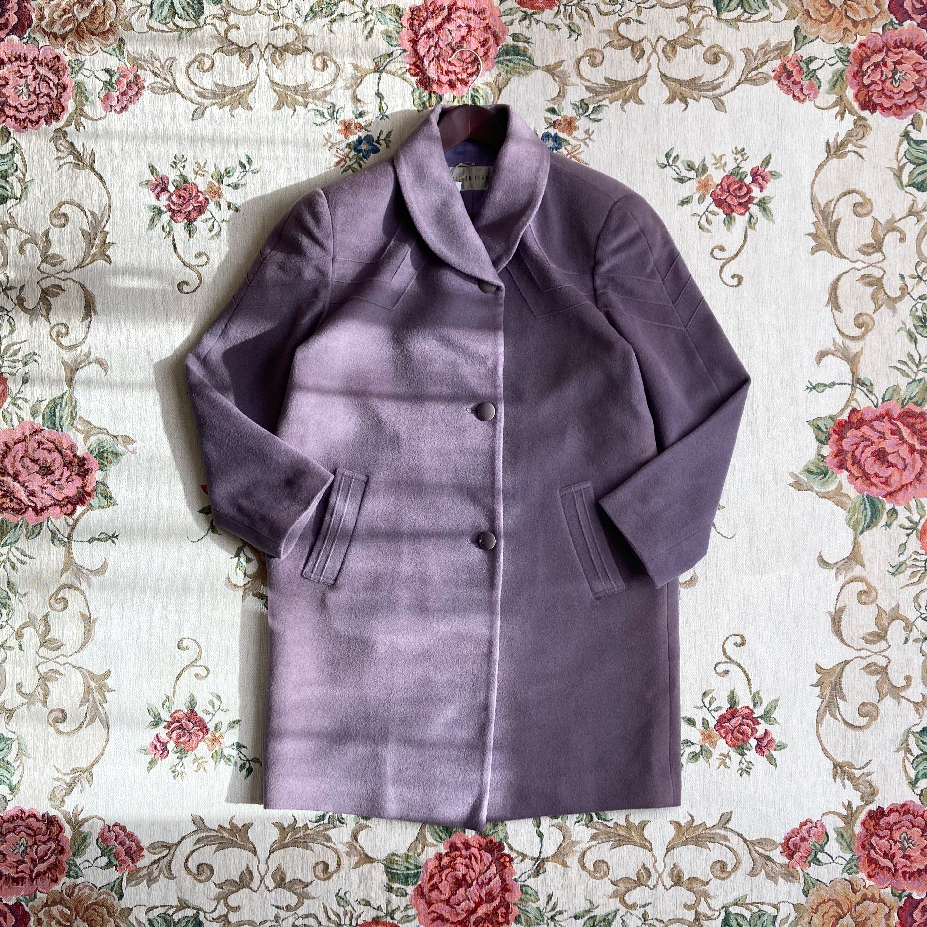 JAPAN vintage retro wool color coat
