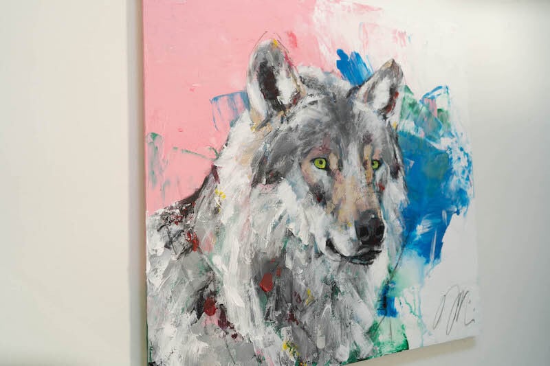 Wolf / オオカミ /狼の現代アート作品 絵画販売 | TOMOYA GALLERY STORE