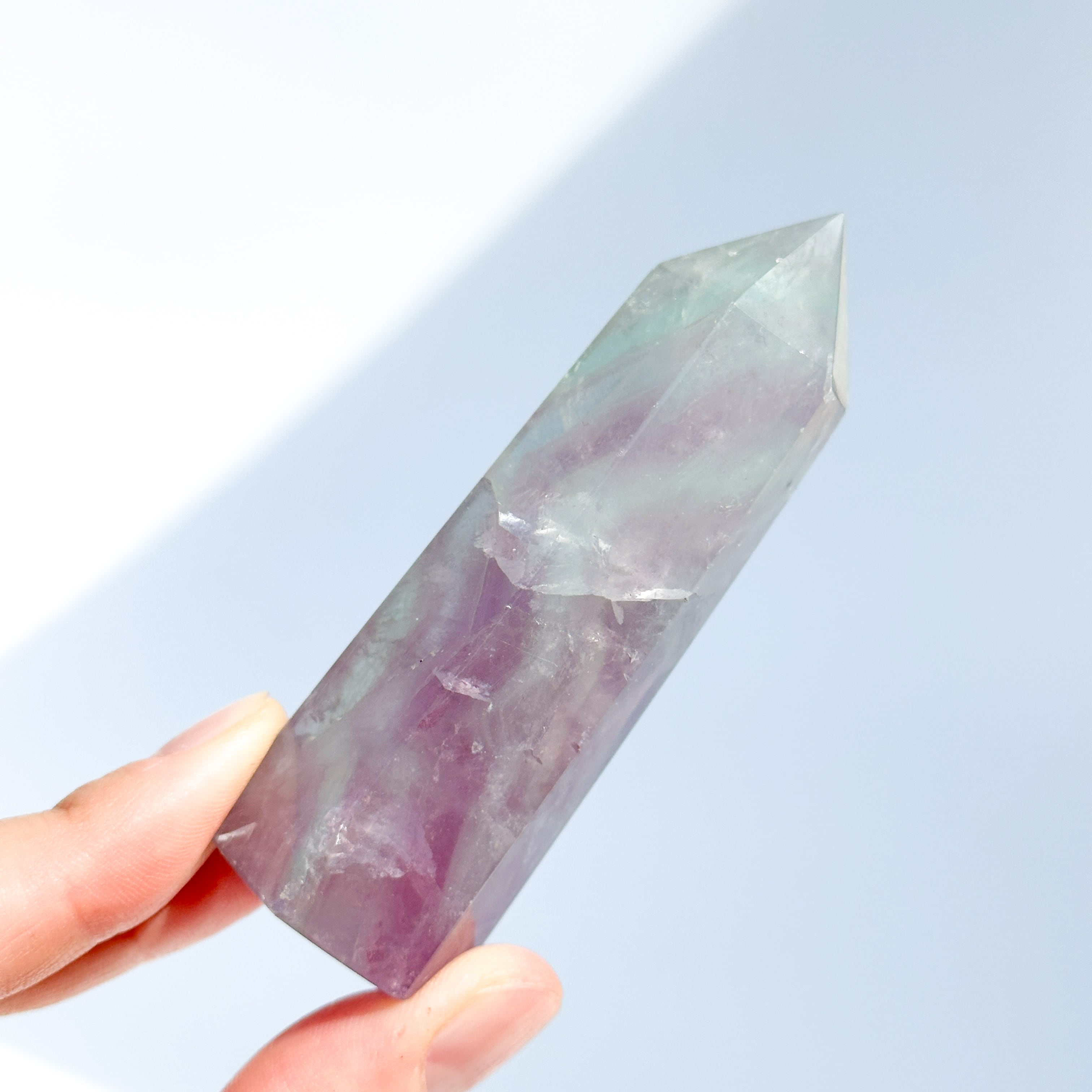 レインボーフローライト タワー63◇ Rainbow Fluorite ◇天然石・鉱物