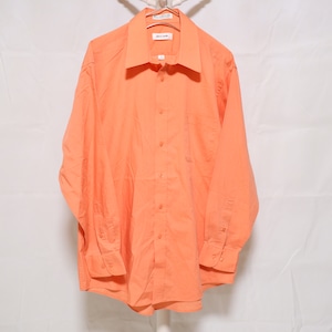 pierre cardin Poly-Cotton Shirt Light Orange