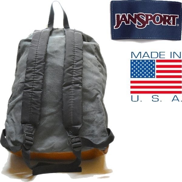 jansport ヴィンテージリュック　レザー