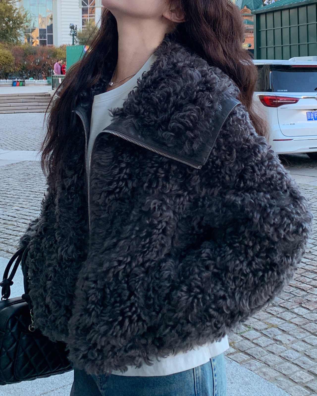 ボアスタンドジャケット A0710 - 1