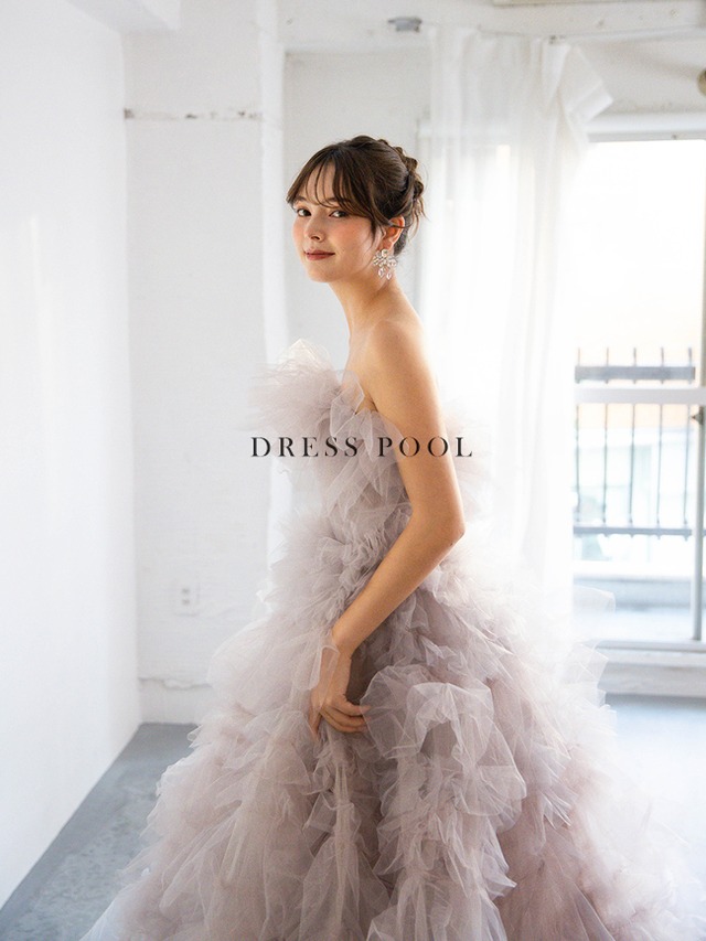 * jellyfish *　color dress wedding dress 【rental】商品番号： PCD32