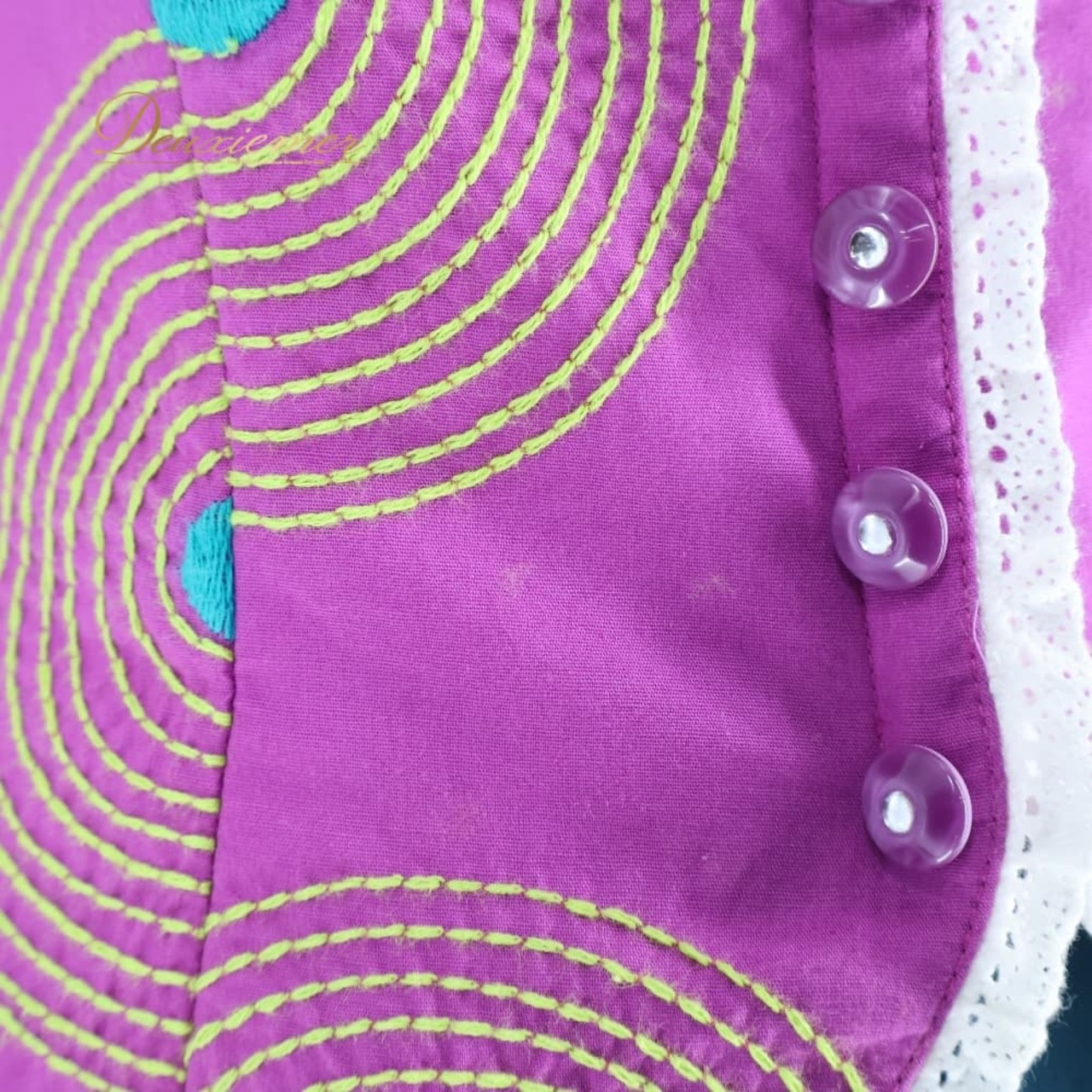 フラメンコ 衣装 ソニアジョーンズ SONIA JOHNES トップス ブラウス ファルダ スカート ツーピース セットアップ ピンク系 パープル系 ブルー系 紫 ピンク 緑 レース フリル ボランテ ダンス パーティ ボリューム 柄 模様 ボリュームスカート フリル袖 フリル裾