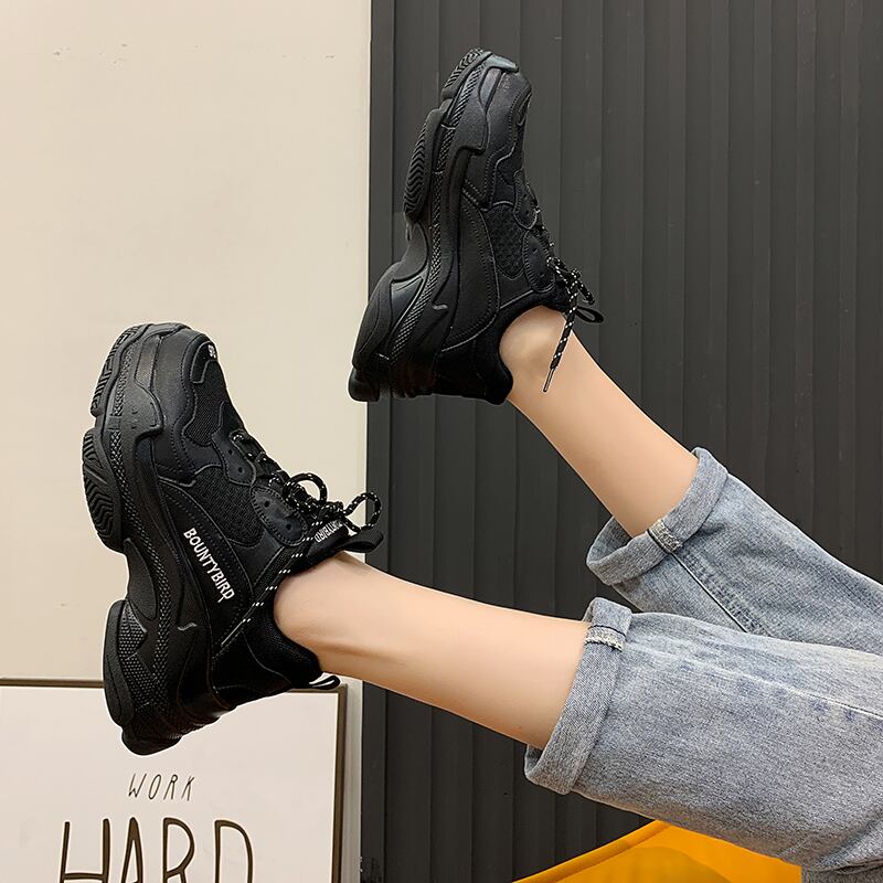 レースブラックカジュアル 靴 シューズ フェイクシューズ17540840956