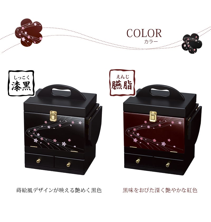コスメボックス コスメワゴン コスメBOX メイク道具 収納 メイクミラー