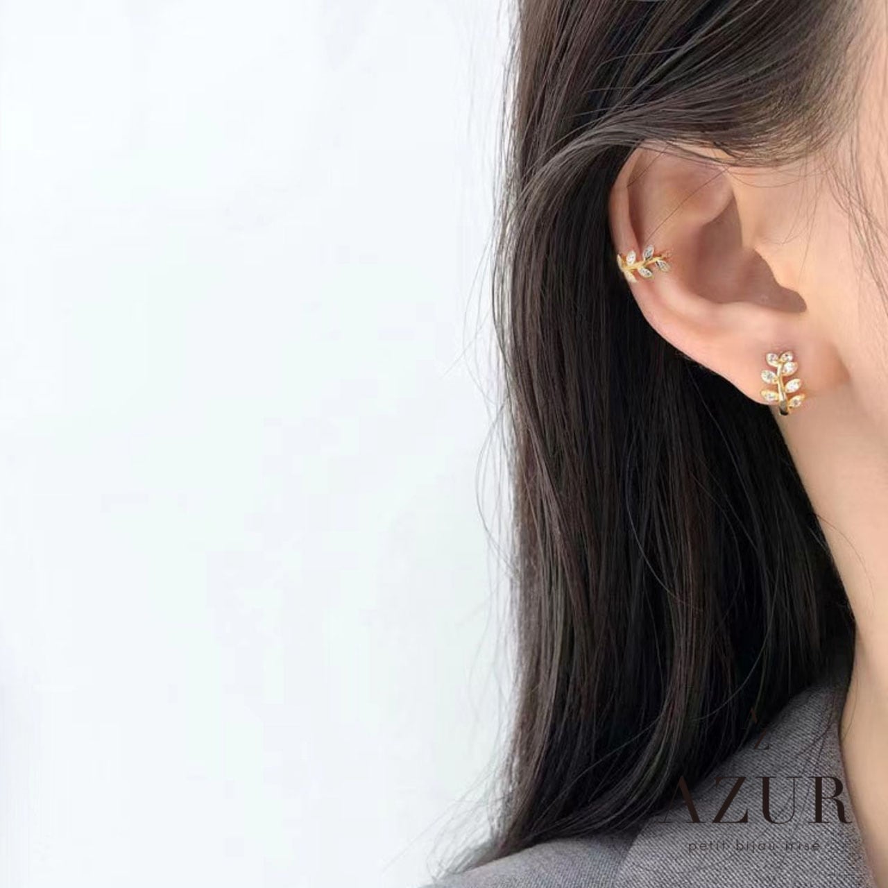 リーフクリップイヤーカフ | AZUR Tokyo（アズールトーキョー）