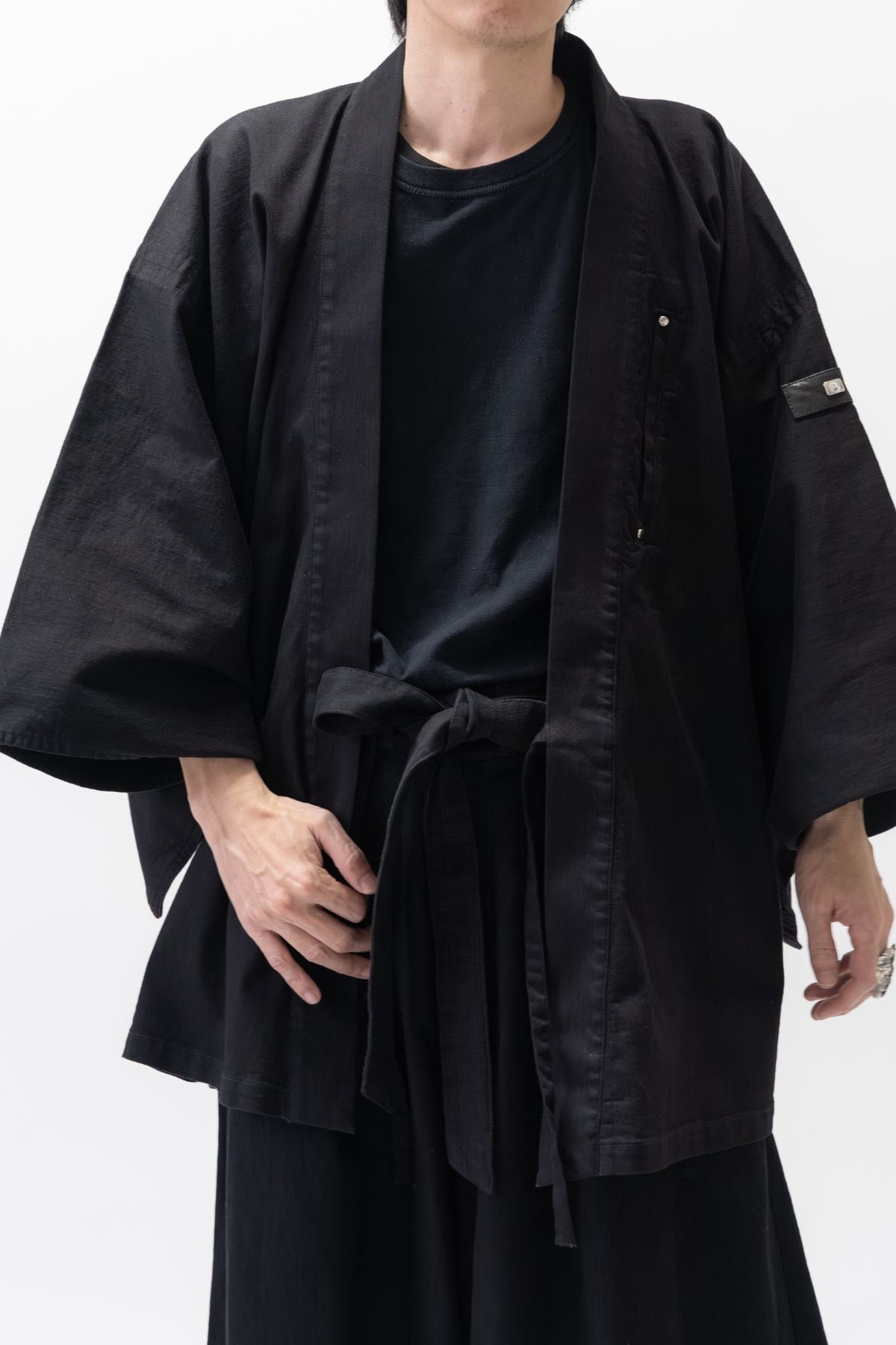 数量限定｜予約受付中】究極の和、ブラックデニム侍作務衣ジャケット