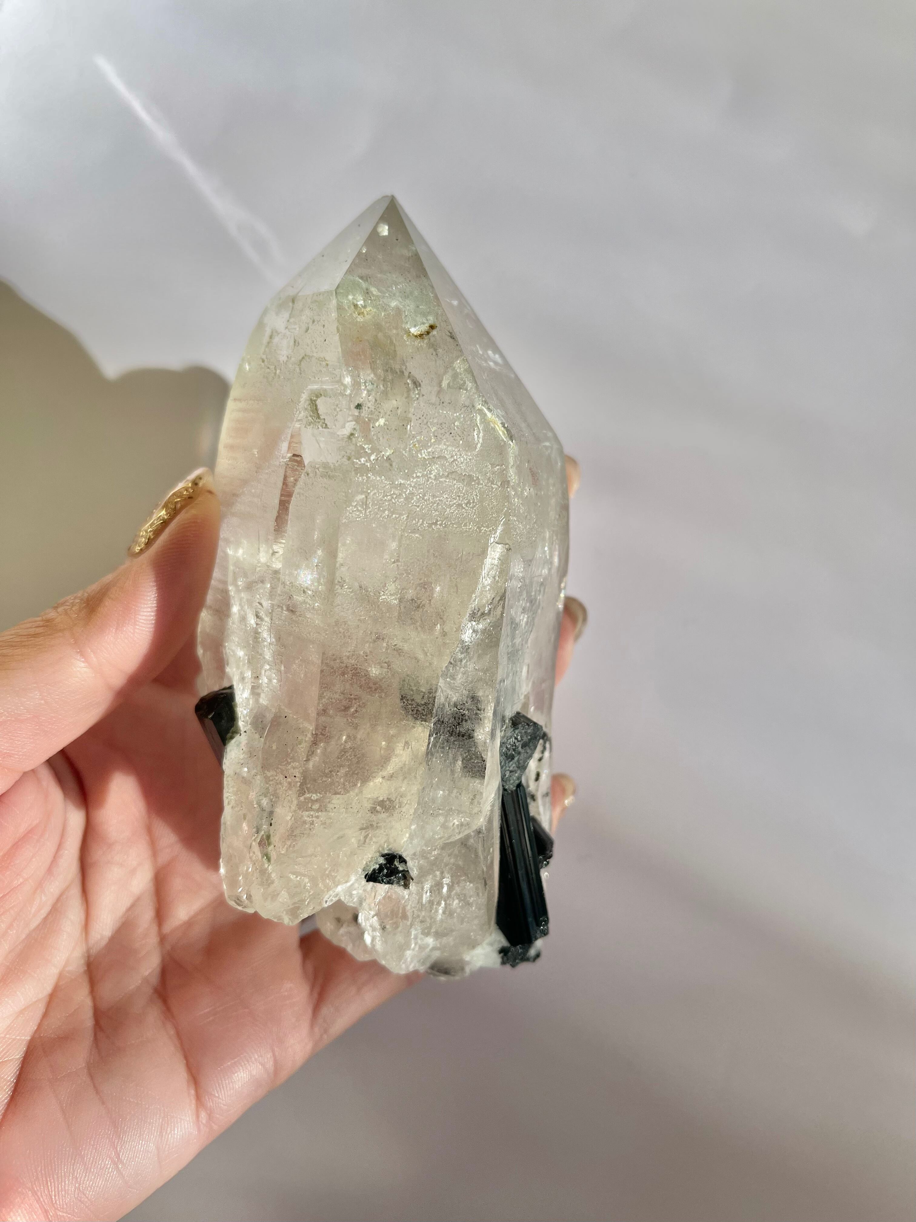 ブラックトルマリンインクォーツ