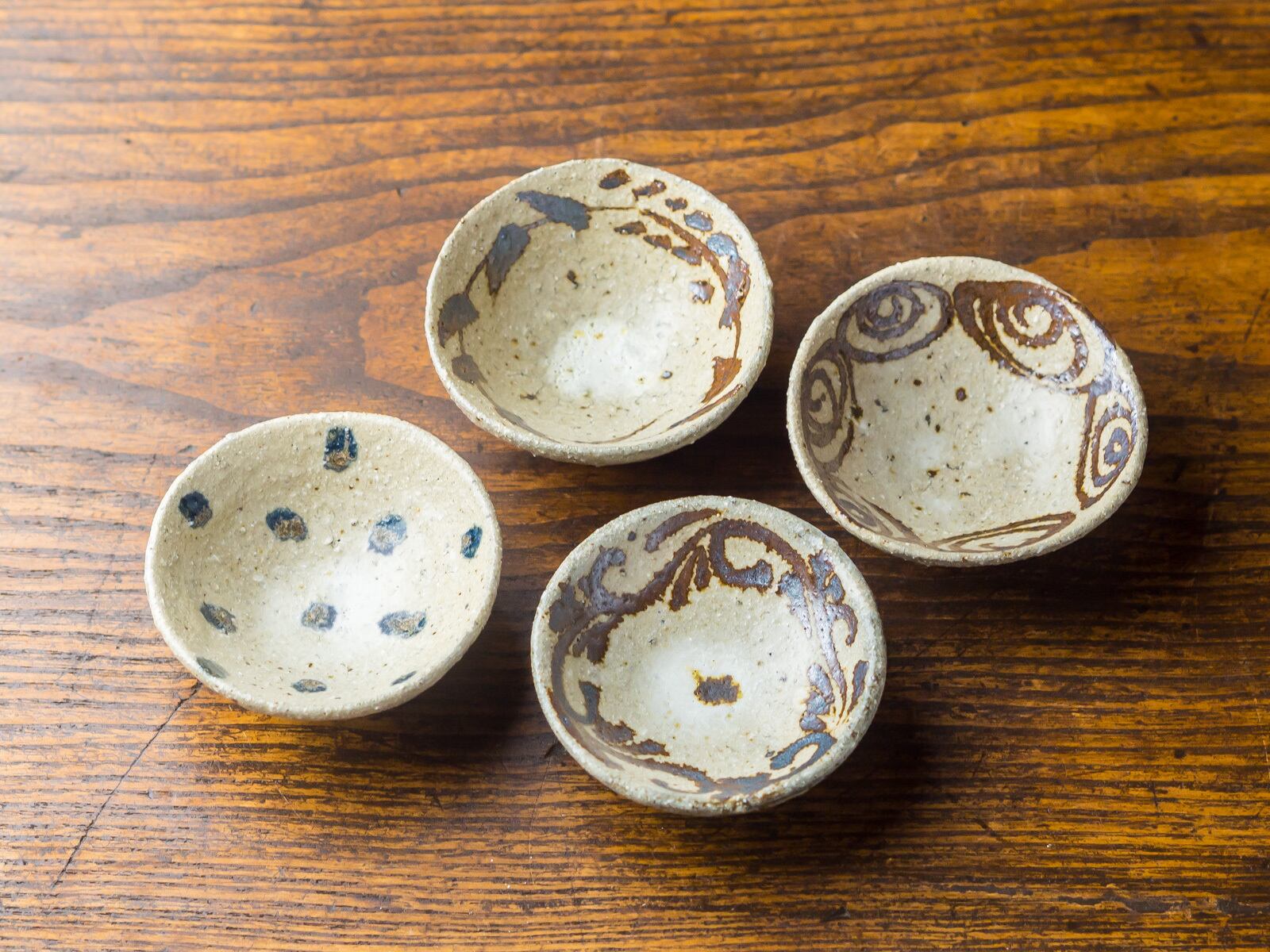 豆小鉢 黍紋（豆鉢・お猪口）／西川真衣 | 手作りの器・食器のセレクト