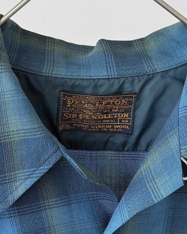 -PENDLETON- Vintage 70s M SIR PENDLETON
