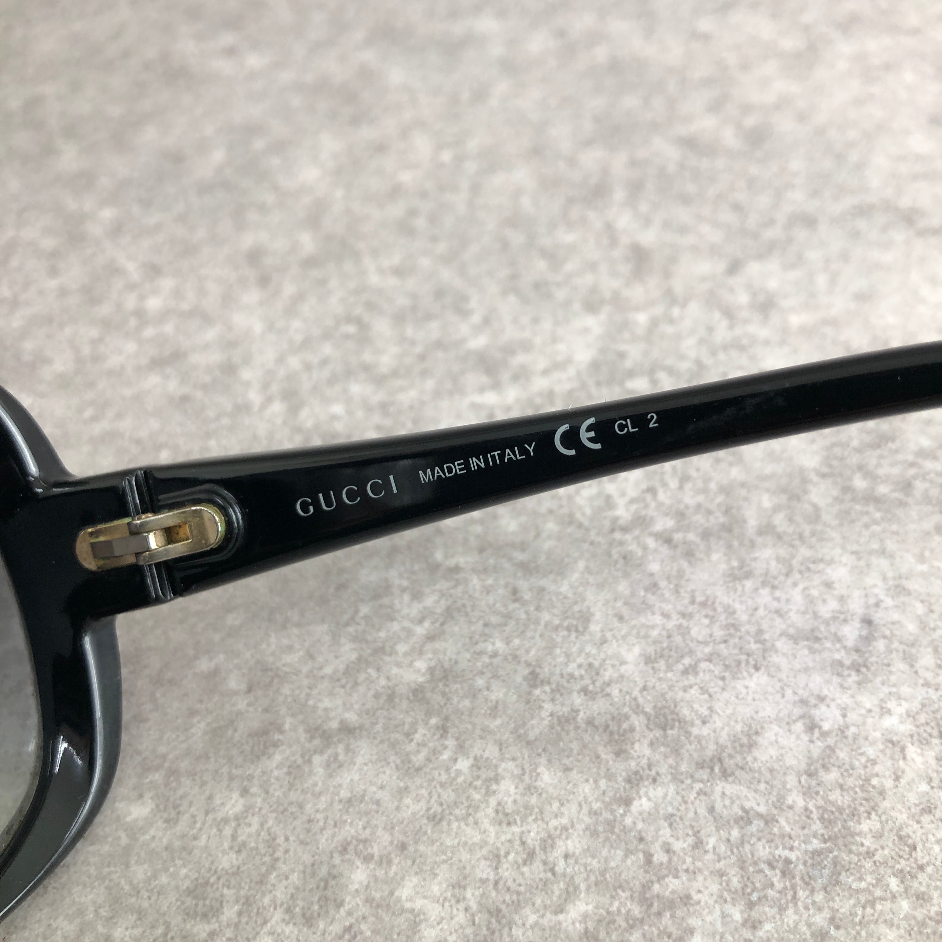 GUCCI グッチ サングラス ブラック GGロゴ vintage ヴィンテージ