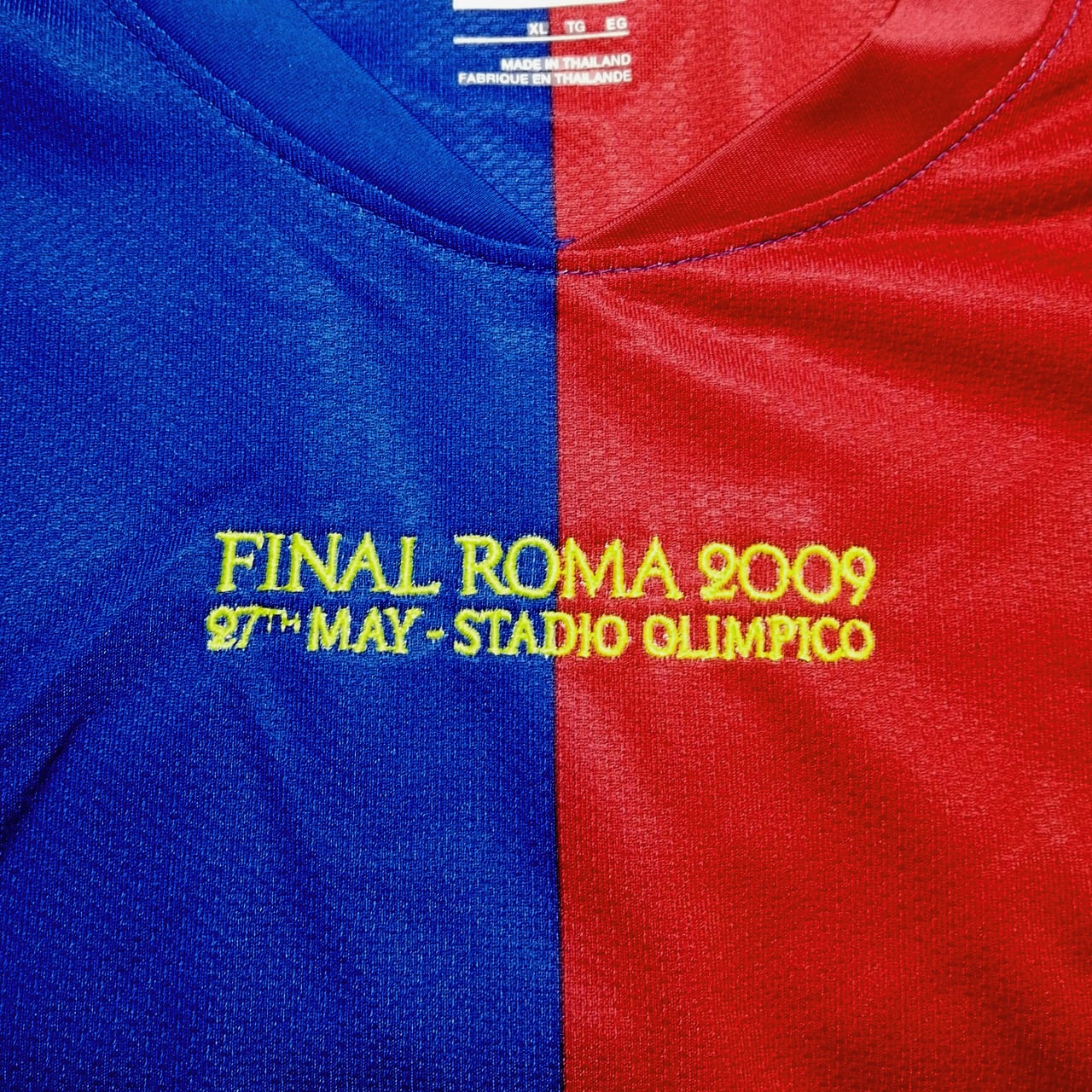 訳あり]バルセロナ 2008-09 Nike ホーム長袖 CL決勝仕様 ユニフォーム