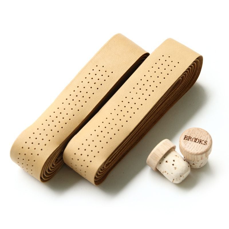 BROOKS*ブルックス leather bartape (mustard) | championship bikes