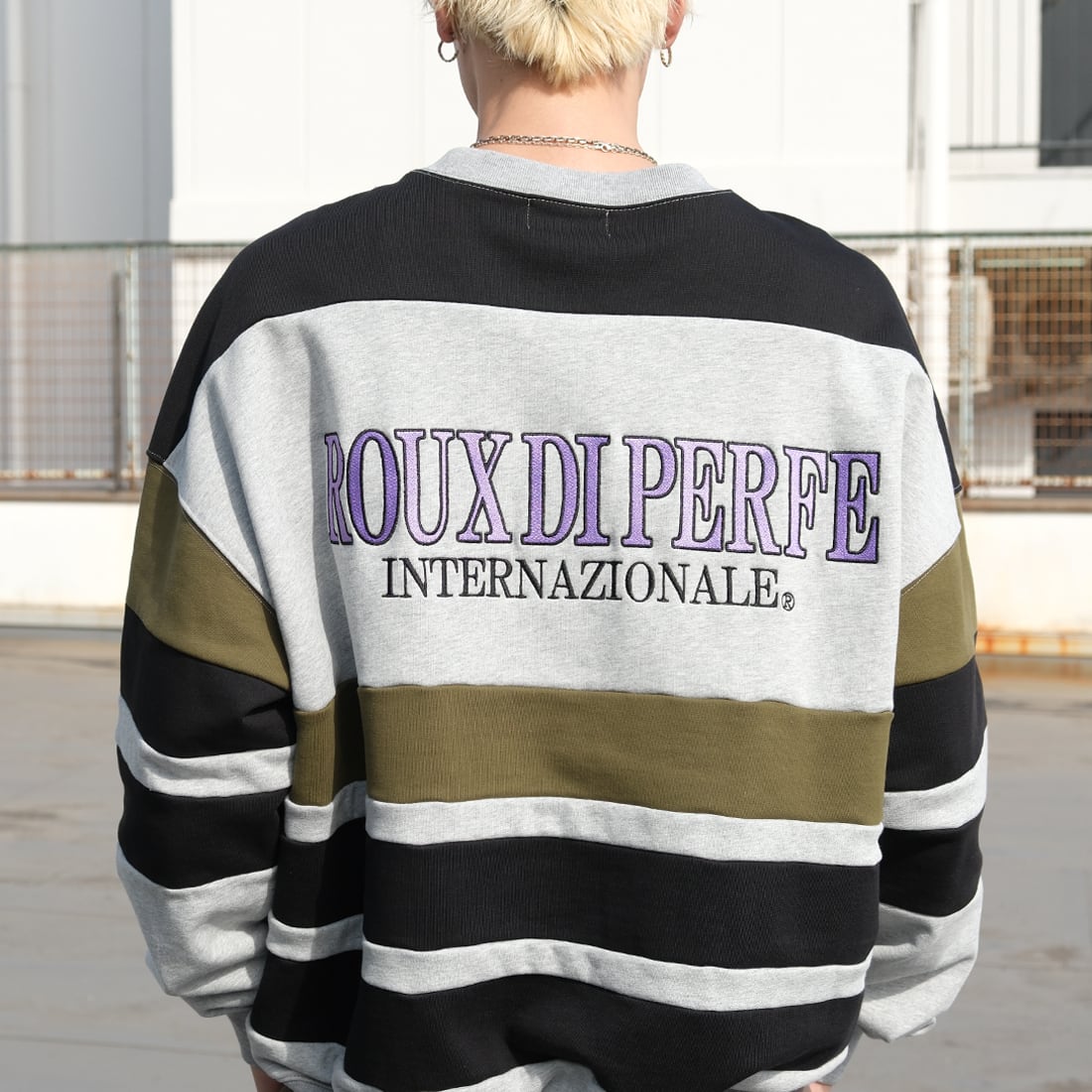 復刻刺繍デザイントレーナー | ROUX DI PERFE INTERNAZIONALE ルゥ