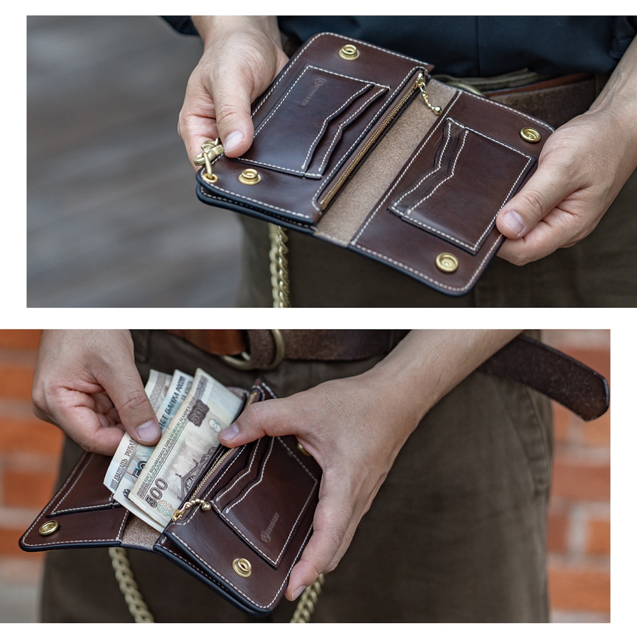 ウォレット トラッカー ホーウィン クロムエクセル