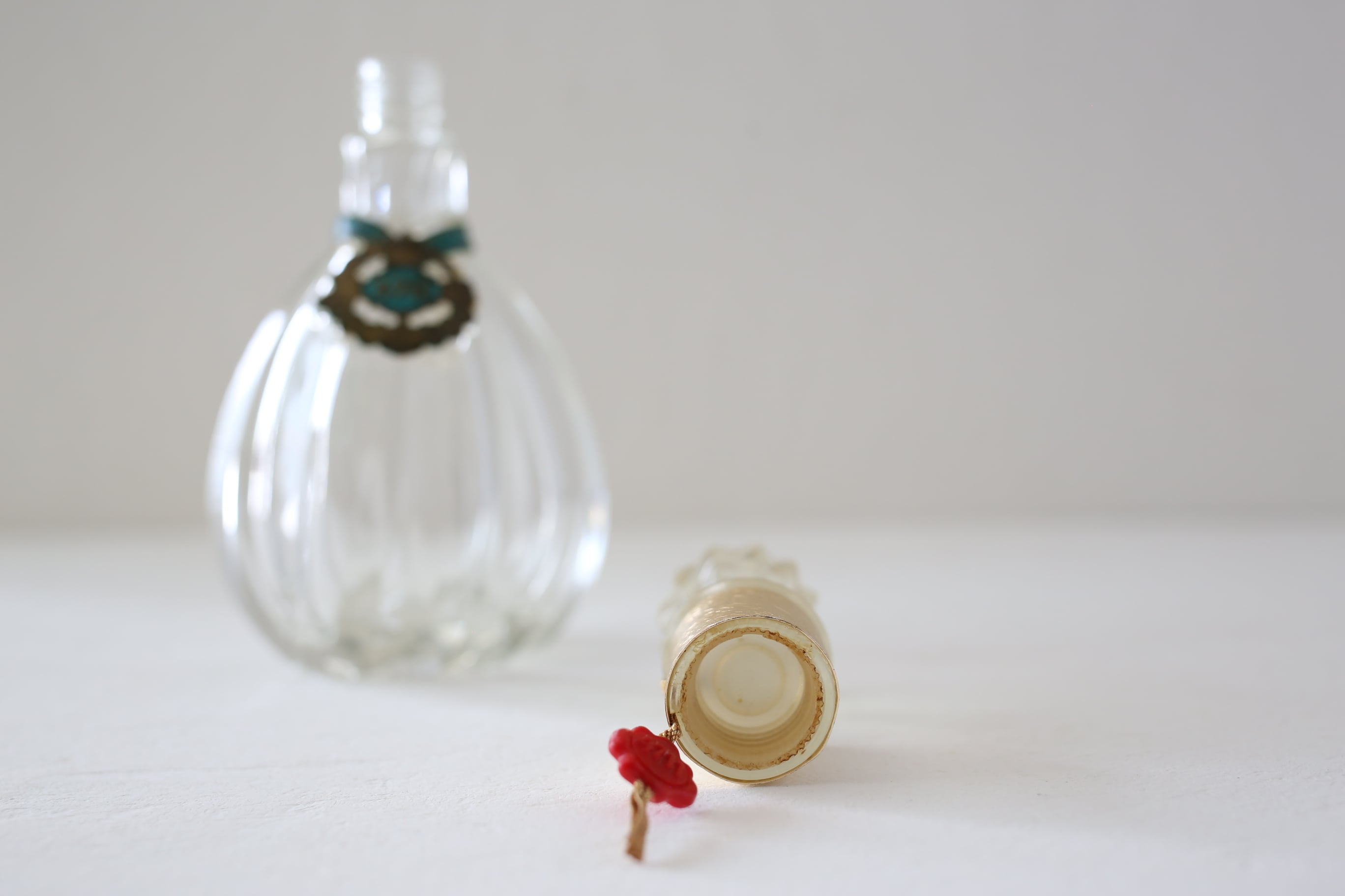 フランス　アンティーク　ガラス　パフューム　ボトル　香水瓶　4711アトマイザー フランスアンティークガラスパフュームボトル香水瓶4711アトマイザー