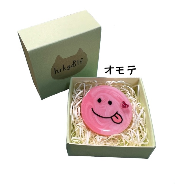 ゴルフマーカー・にこちゃま (置くタイプ)