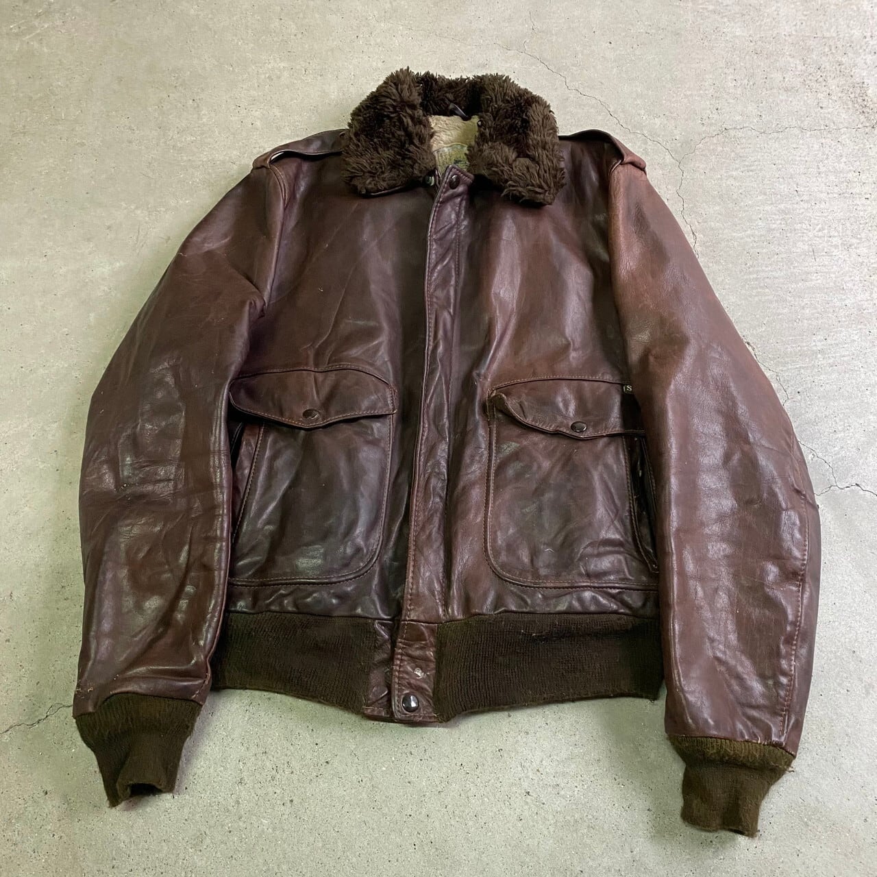 Schott 1970's Vintage G-1 Flight JacketInBloomトップス - www