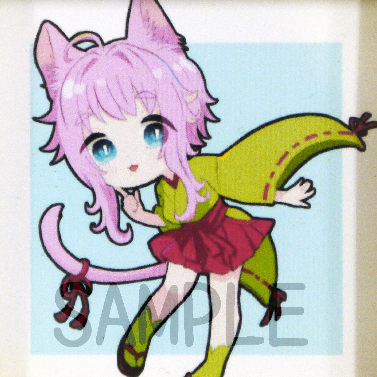 ちょめ子】猫耳少女イラストセット/額入りイラスト | gallery HacoToCo