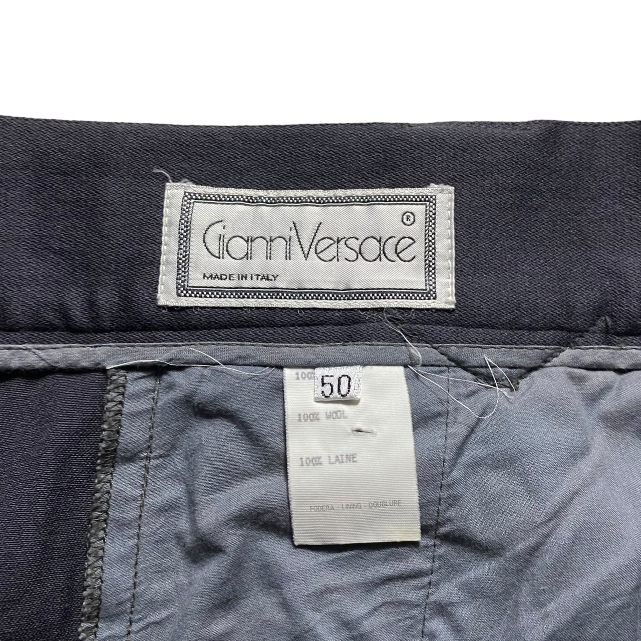 vintage GIANNI VERSACE wool slacks