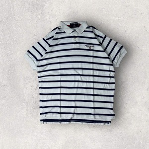 "90's POLO SPORT" border poro shirt