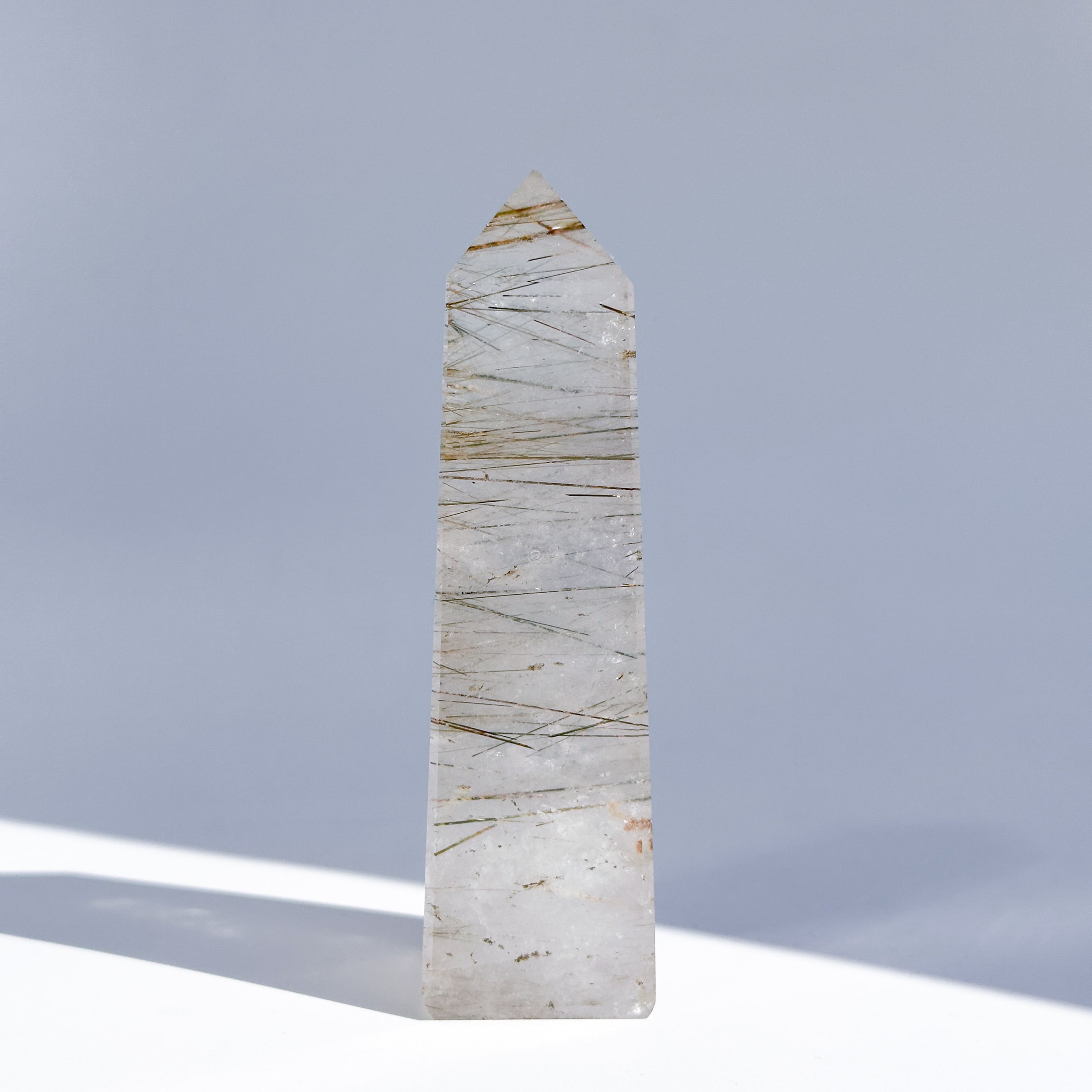 マルチルチルクォーツ タワー 11◇ Multi-Rutile Quartz ◇天然石