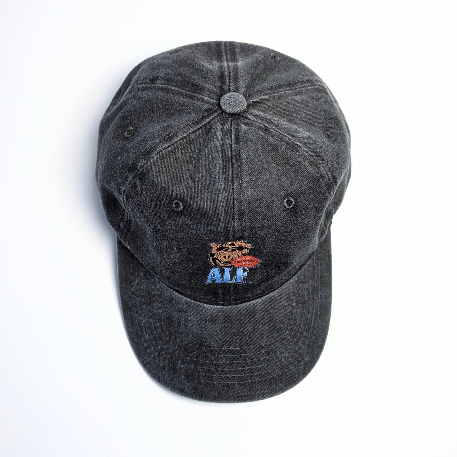 【 ALF（ アルフ ） 】 6パネルCAP / ベースボールキャップ / ウォッシュ加工 / ピグメント加工 〚アメリカン雑貨 アメトイ〛