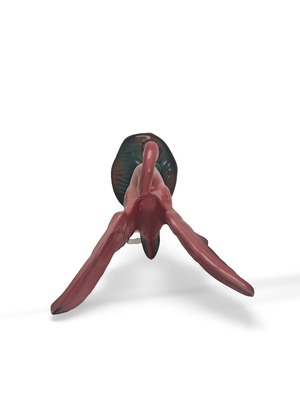 ヴィンテージ雑貨 ピンクフラミンゴ セラミックオブジェ