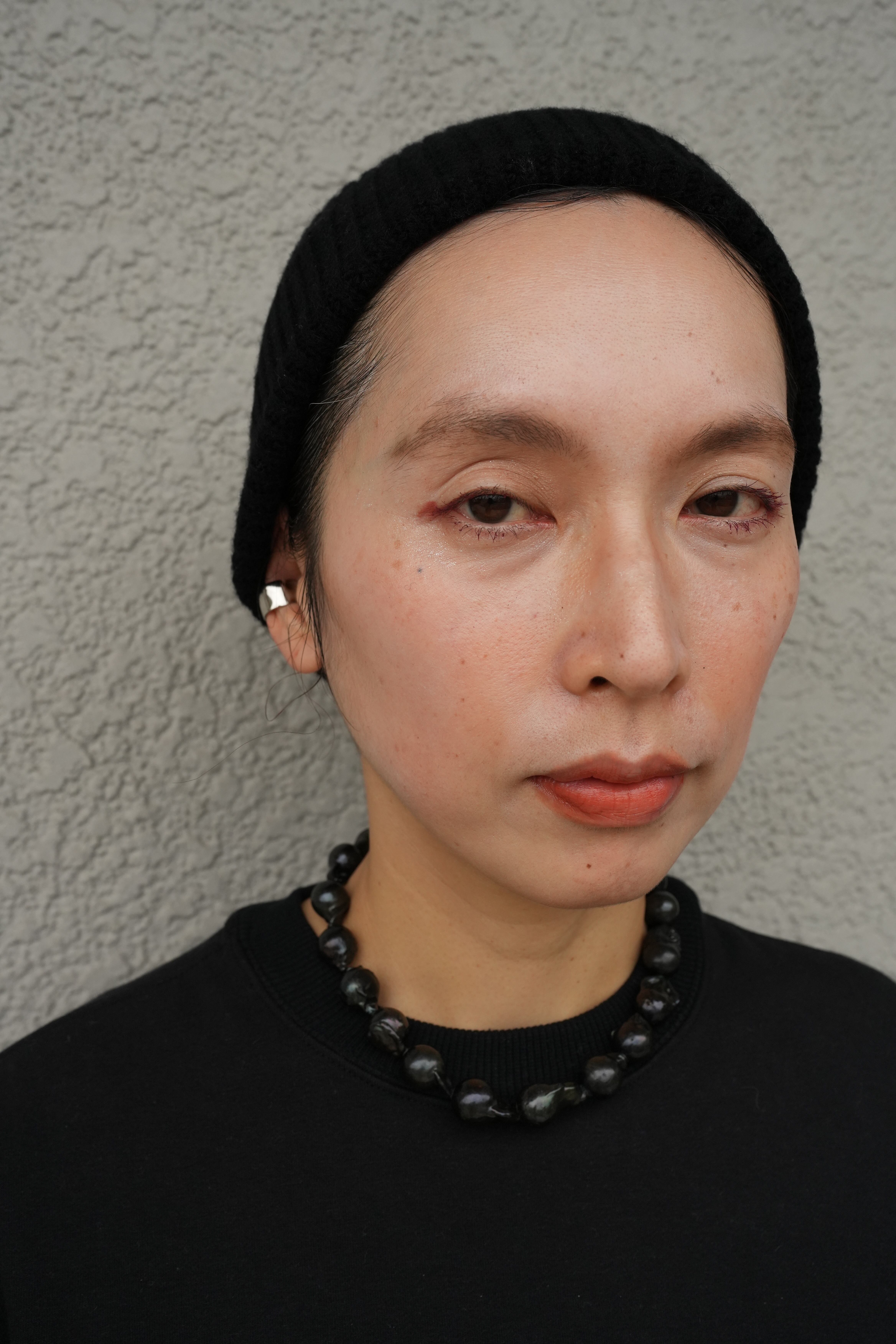 MOON TREE PLANET - Knit_turban black | MOON TREE PLANET