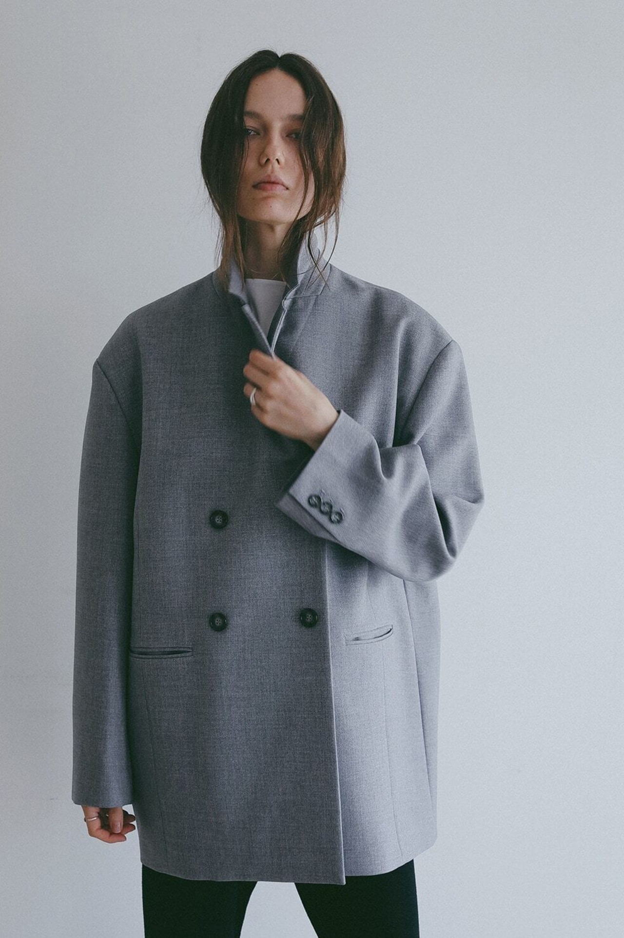 MANOF DOUBLE BREASTED OVER JACKET