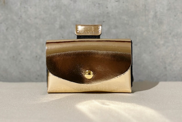 （仕様変更：新タイプ） enricheveryday × com-ono Everyday TINY Wallet／GOLD（ゴールド）