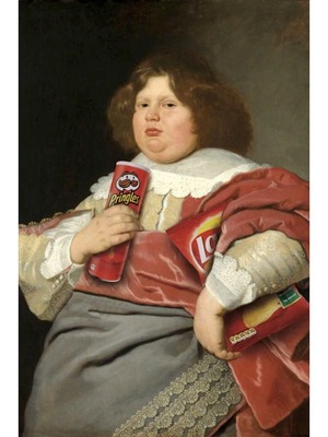 肖像画 「チップス」 / Historical Portrait "Chips"