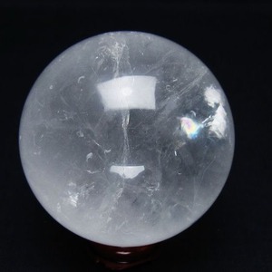 水晶 丸玉 59mm スフィア 置物 水晶玉 一点物 151-8893