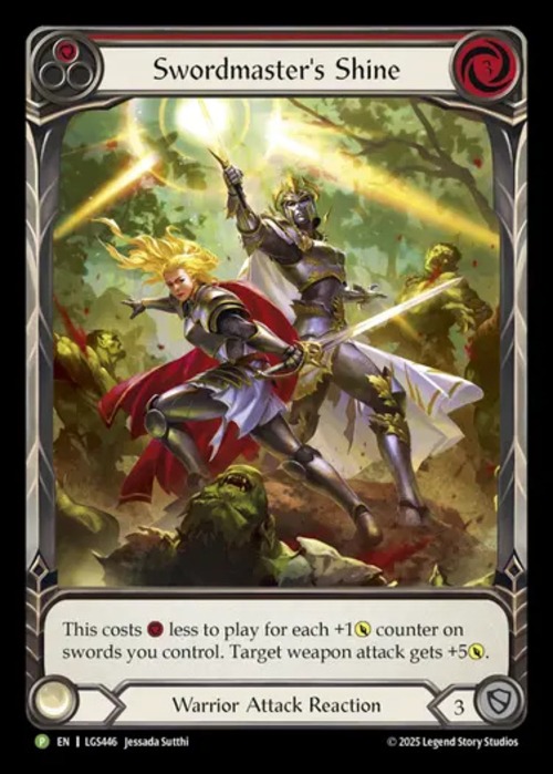 LGS446【EN】『CF』【Warrior】Swordmaster's Shine 画像