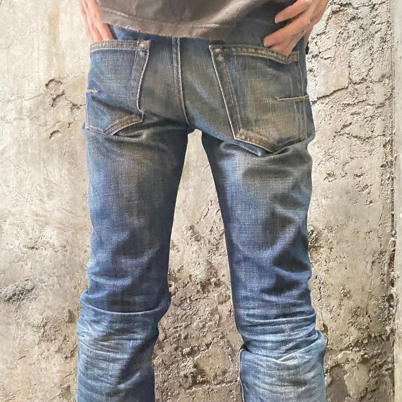 Dior Homme】 Damage Skinny Jeans ディオール ダメージスキニー