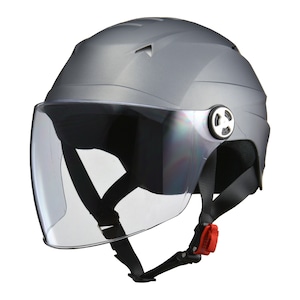 【公式】SERIO RE-40　ハーフヘルメット　スモーキーシルバー