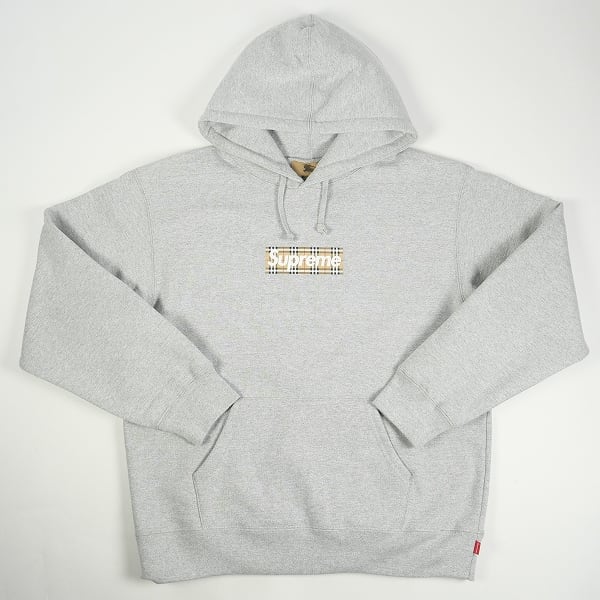 Size【M】 SUPREME シュプリーム ×Burberry 22SS Box Logo Hooded ...