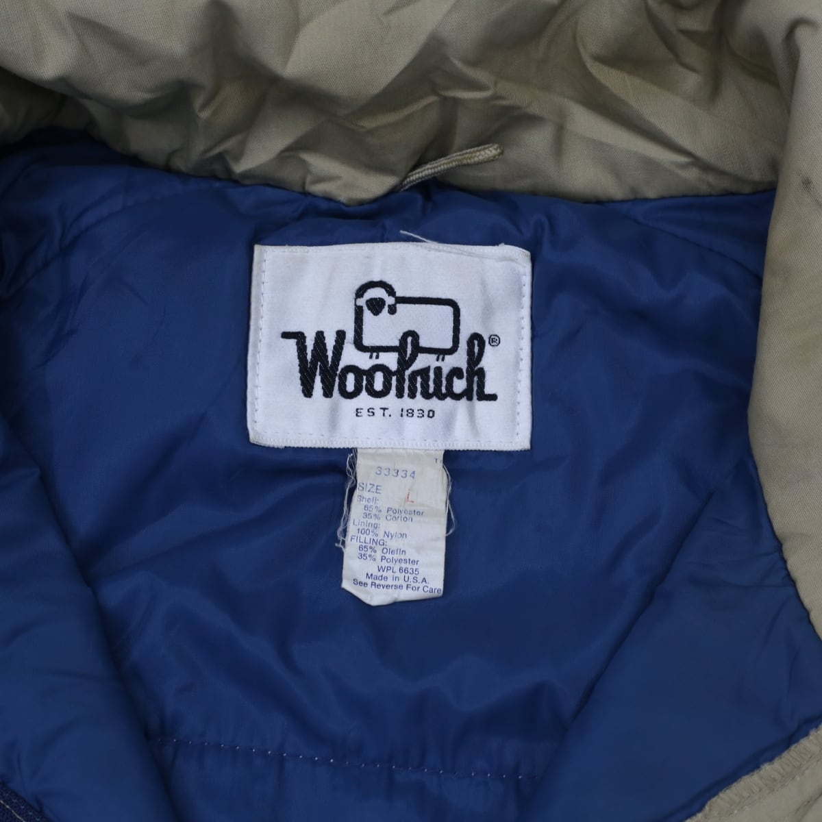 Woolrich　80年代　旧タグ　セーター　S 　青✕ピンク✕白　 USA