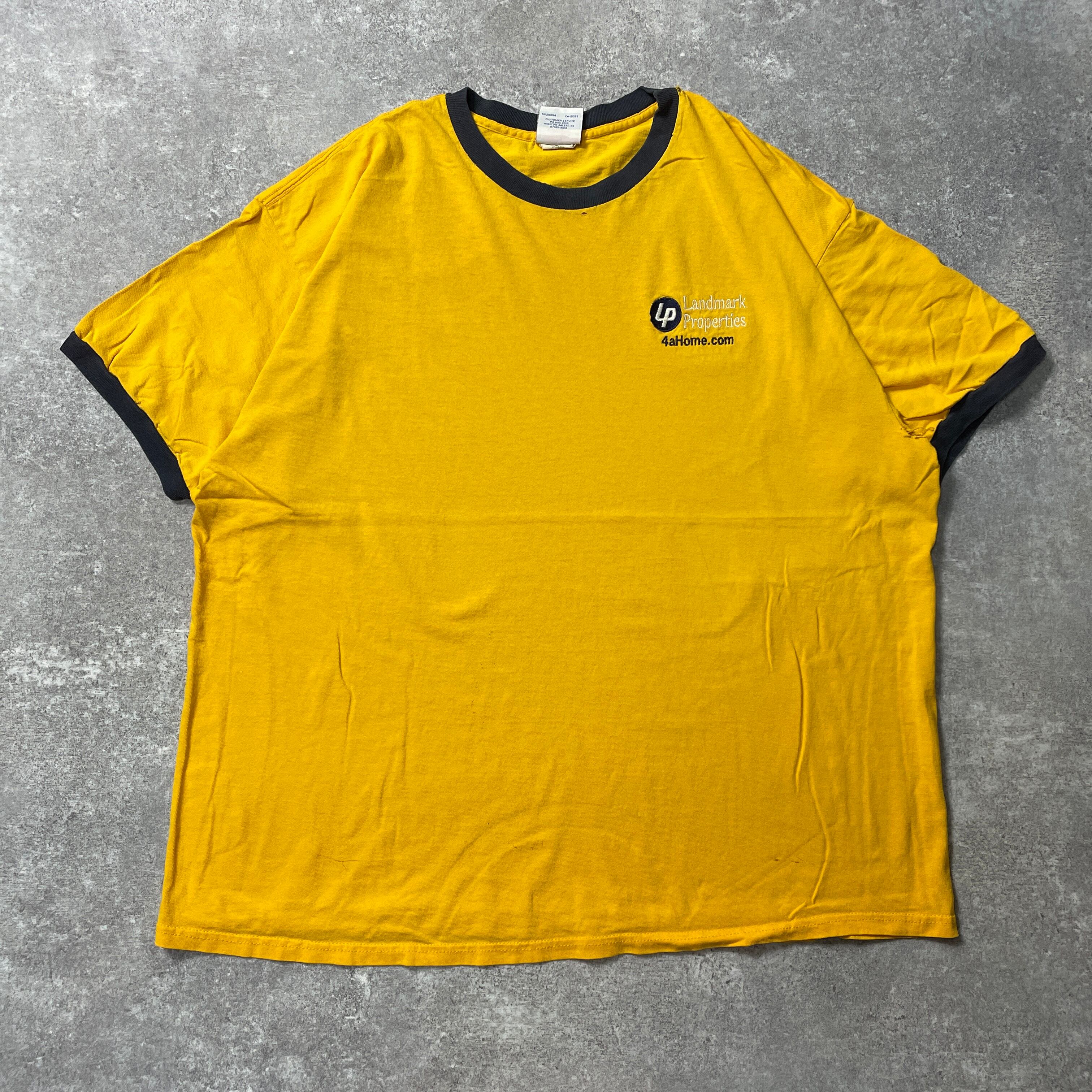 00s Champion チャンピオン ボロ 雰囲気抜群 リンガー Tシャツ