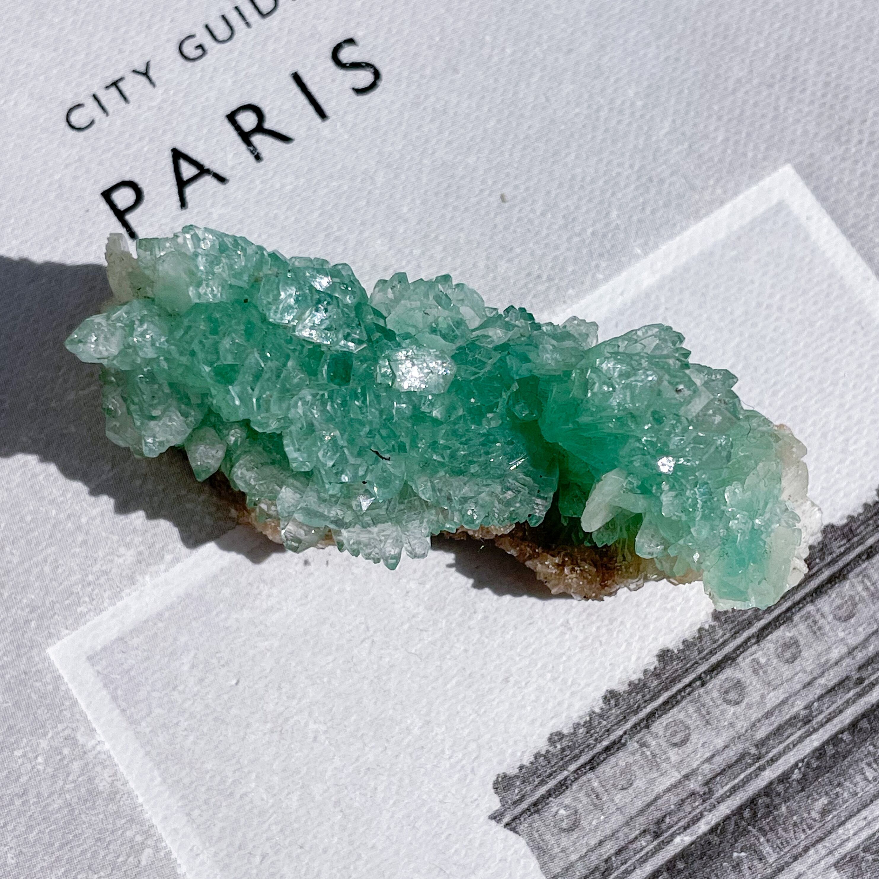 Flower Green Apophyllite 20 ✧ フラワーグリーン