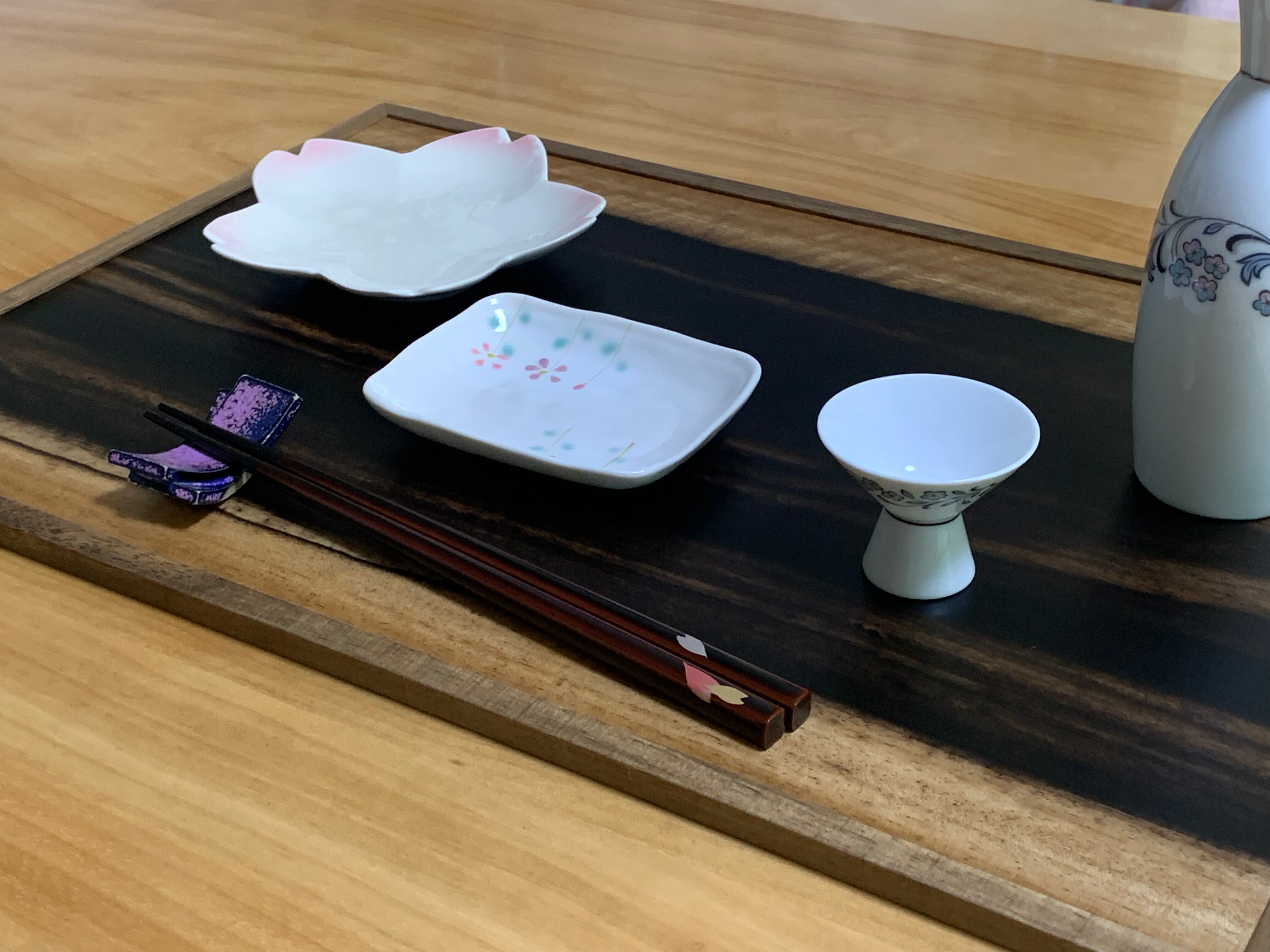 杢華 銘木膳 3枚組（ケヤキ玉杢・タモ玉杢・黒柿） | 悠々、匠彩