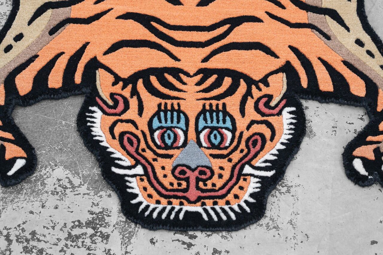 Tibetan Tiger Rug 《Mサイズ•ウール・オリジナル3・トラディショナル
