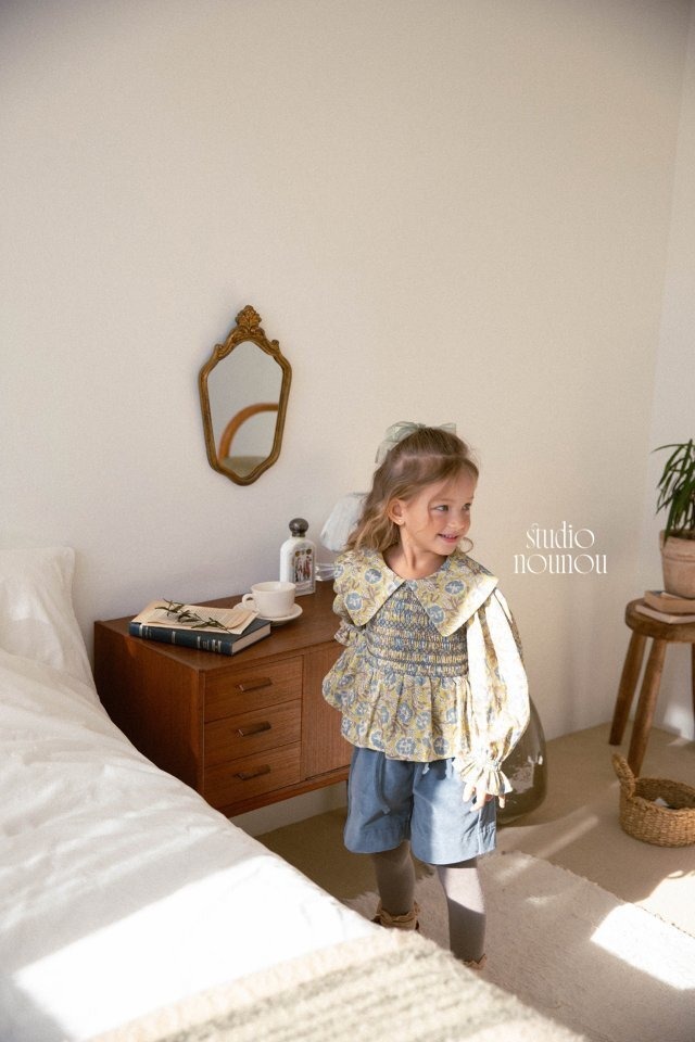 【予約商品】2025 冬 新作 STUDIO NOUNOU スタジオヌヌ 2色展開 ピピブラウス_ナソム